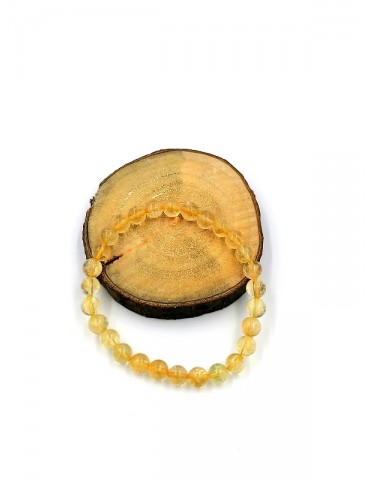 Bracelet en citrine (perles...